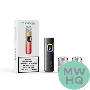 Suorin Fero 1000mAh Pod System Starter Kit With 2 x Refillable 3ML Cartridge Pod