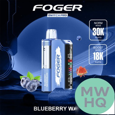 Foger Switch Pro Kit 30K Puffs 19ML Disposable Device & Power Bank - Display of 5