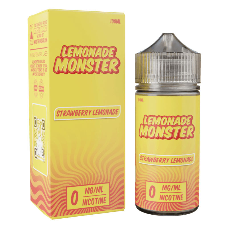 Lemonade Monster Synthetic Nicotine E-Liquid 100ML By Jam Monster