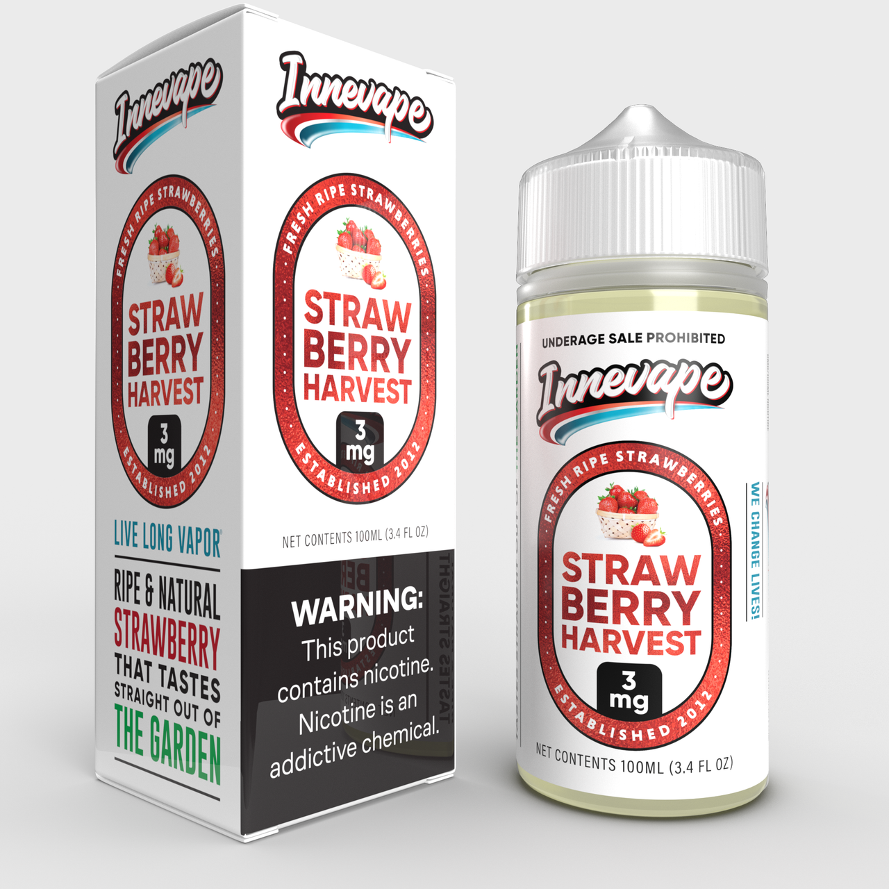 Innevape Nicotine E-Liquid 100ML