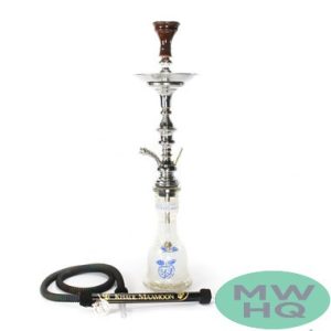 Khalil Maamoon 30.5 Inch Plus Single Hose Hookah - Assorted Colors [KM 2077]