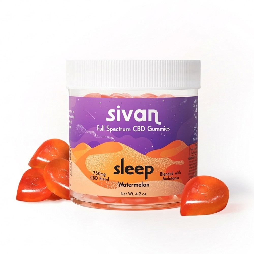Sivan CBD Gummies - 30ct Jar (MSRP $40.00)
