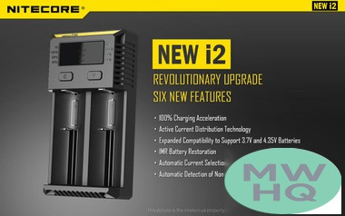 Nitecore i2 Intelligent Charger
