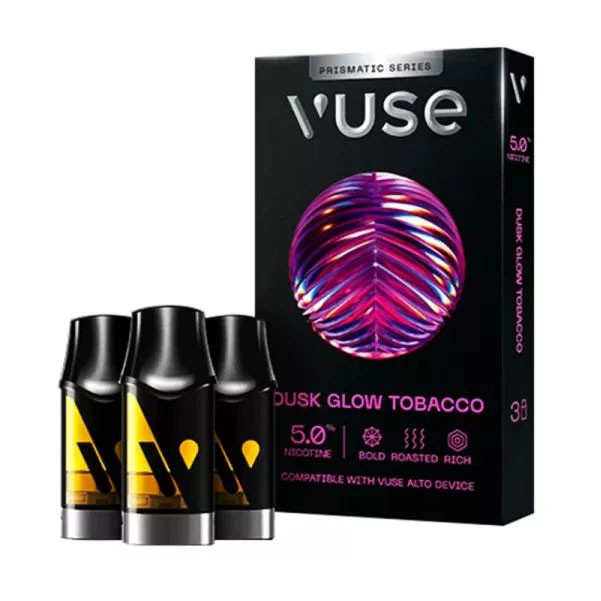 Vuse Alto Prismatic Series 1.8ML Prefilled Nicotine Replacement Pods - Pack of 3 Pods - Display of 5 Packs
