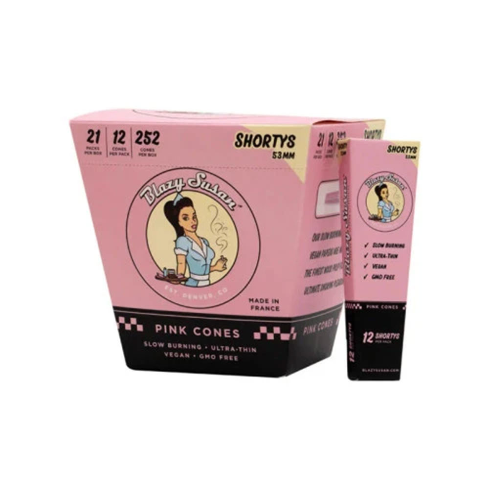 Blazy Susan Pink Premium Pre-Rolled Cones