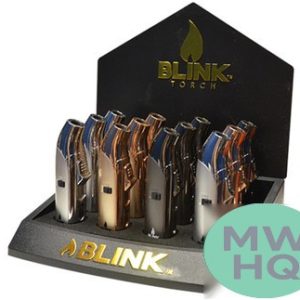 Blink Deco GLOSSY Single Flame Torch - Display of 12 (MSRP $15.00 Each)