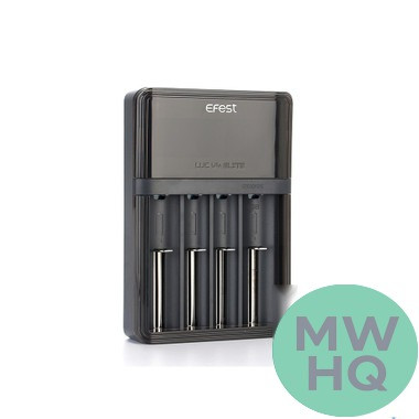 Efest LUC V4 Elite - Quad Slot HD LCD Battery Charger
