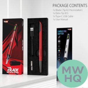 Yocan Blade 400mAh Adjustable Voltage Ceramic Dabbing Knife Kit