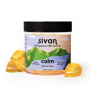 Sivan CBD Gummies - 30ct Jar (MSRP $40.00)