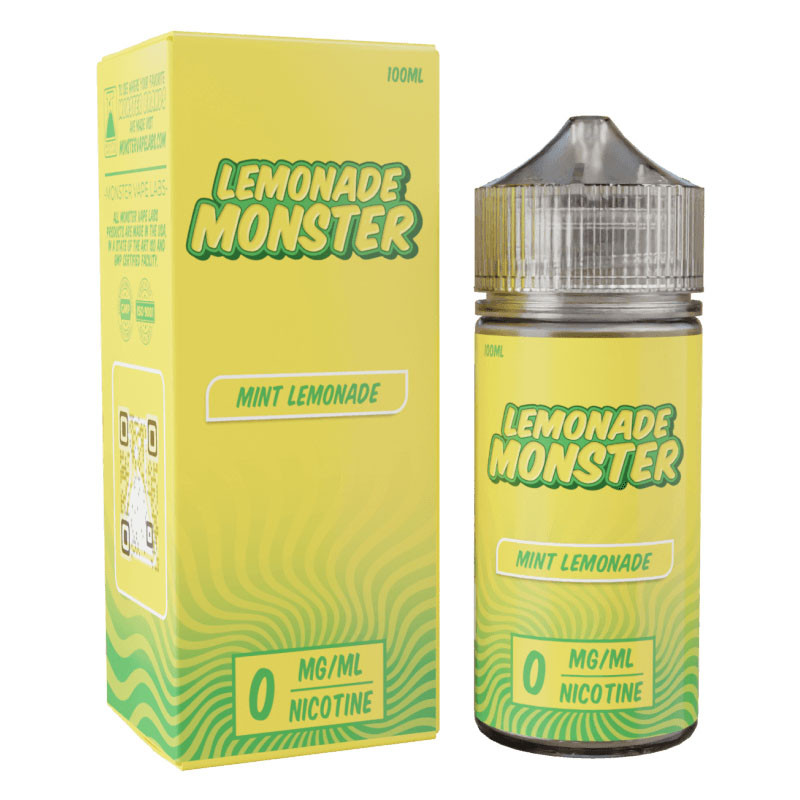 Lemonade Monster Synthetic Nicotine E-Liquid 100ML By Jam Monster