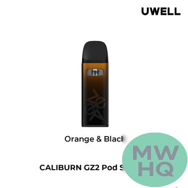 Uwell Caliburn GZ2 850mAh Pod System Starter Kit With Refillable 2ML Caliburn G2 Empty Cartridge Pod
