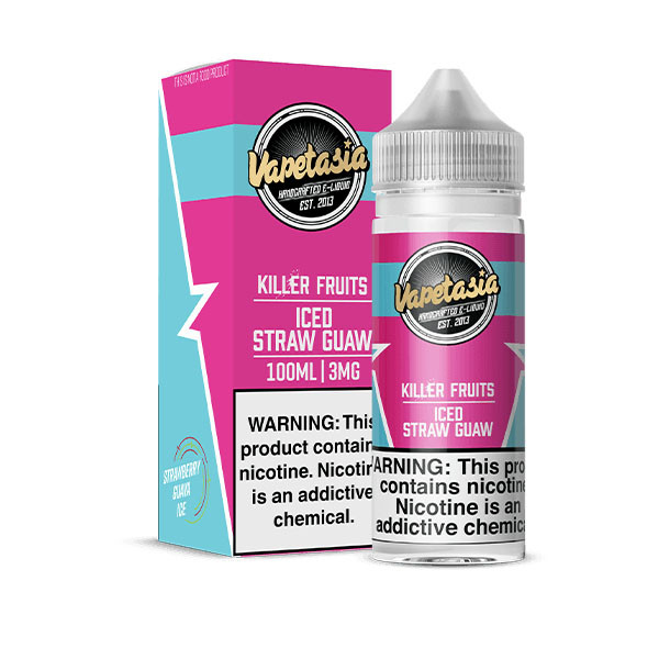 Vapetasia Killer Sweets / Fruits ICED Synthetic Nicotine E-Liquid 100ML (MSRP $24.99)