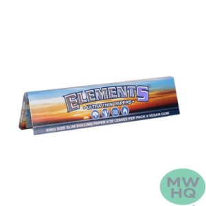 Elements Ultra Thin Rolling Papers - Pack of 32 - Display of 50 Packs