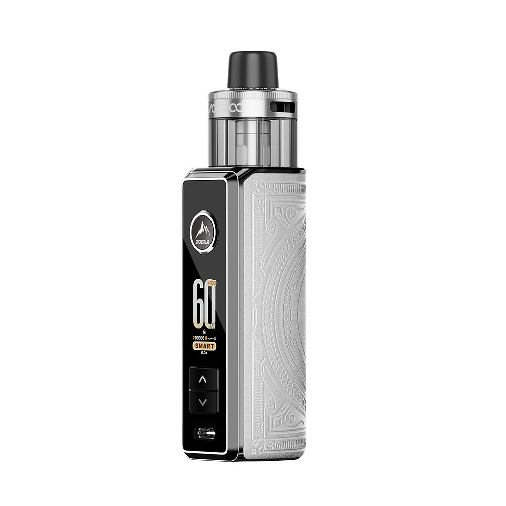 VooPoo Drag S3 3000mAh Pod System Starter Kit With 5ML Refillable PnP X Cartridge Pod (MSRP $46.99)