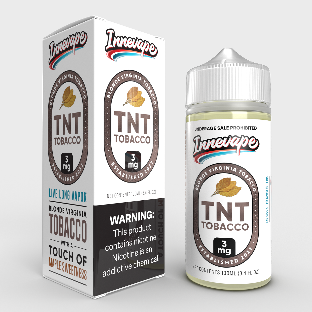 Innevape Nicotine E-Liquid 100ML