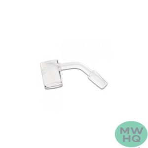 Gliizy Quartz Banger Nail Deep Dish With Clear Joint - 14MM Male - Display of 12