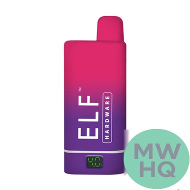 ELF Hardware Box Concealer 550mAh VV Preheat 510 Device Battery With USB-C Cable - Assorted Colors - Display of 15