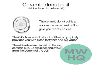 YoCan Evolve Plus Ceramic Donut Coil 5pk