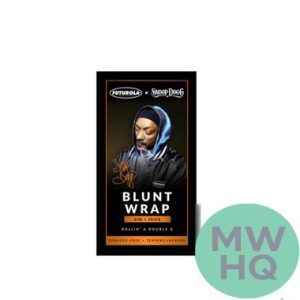Snoop Dogg x Futurola Gin + Juice Blunt Wraps - Pack of 1 - Display of 25 Packs