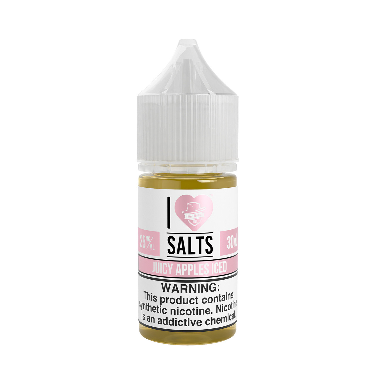 I Love Salts Synthetic Nicotine Salt E-Liquid By Mad Hatter 30ML