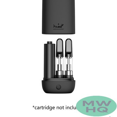 Hamilton Devices Tombstone V2 650mAh Discreet Dual Vape Cart / Wax Coil Battery