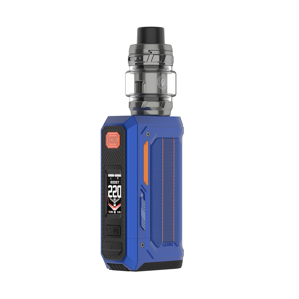 Vaporesso Armour Octa 220W Dual 18650 Starter Kit With 6ML iTank T (MSRP $80.00)