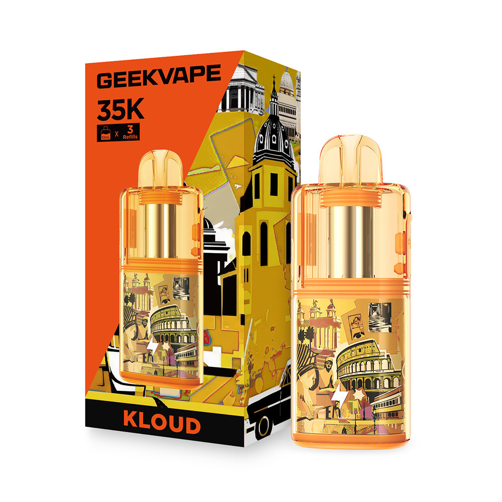 GeekVape Kloud 1000mAh Pod System Starter Kit With 10ML Refillable Cartridge (MSRP $12.99)