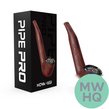 Nova x Luzid Pipe Pro 650mAh VV 510 Cartridge Mod Battery With Digital Screen (MSRP $49.99)
