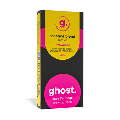 Ghost Hemp Essence Blend Delta-8 THC + HHC + THC-P Vape Cartridge 2G - Display of 5