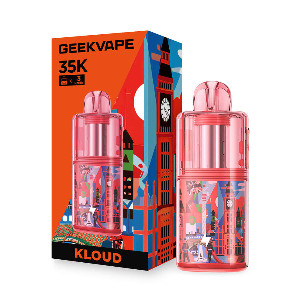 GeekVape Kloud 1000mAh Pod System Starter Kit With 10ML Refillable Cartridge (MSRP $12.99)