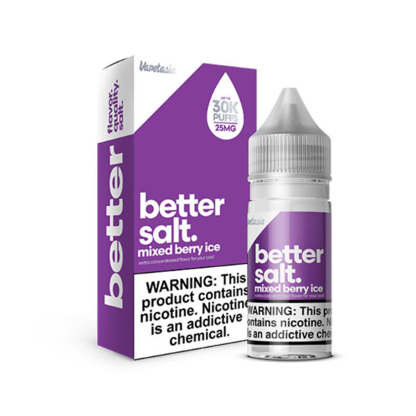 Vapetasia Better Salt Synthetic Nicotine Salt E-Liquid 30ML (MSRP $19.99)