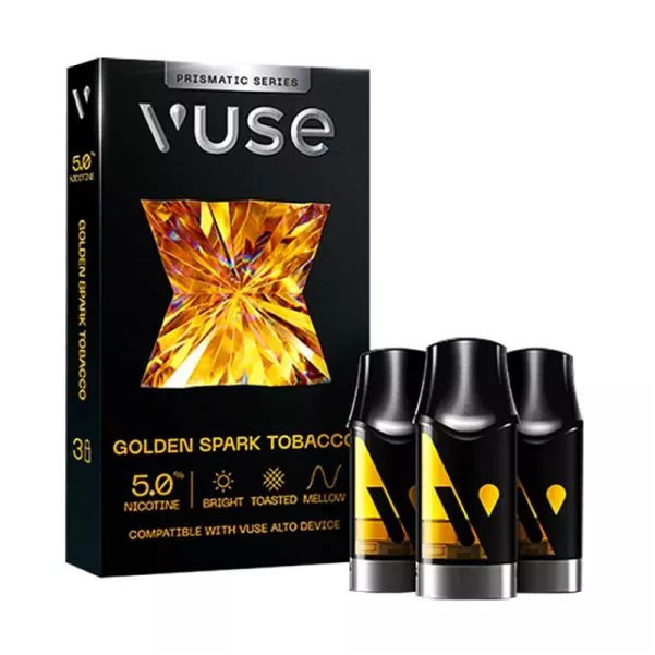 Vuse Alto Prismatic Series 1.8ML Prefilled Nicotine Replacement Pods - Pack of 3 Pods - Display of 5 Packs