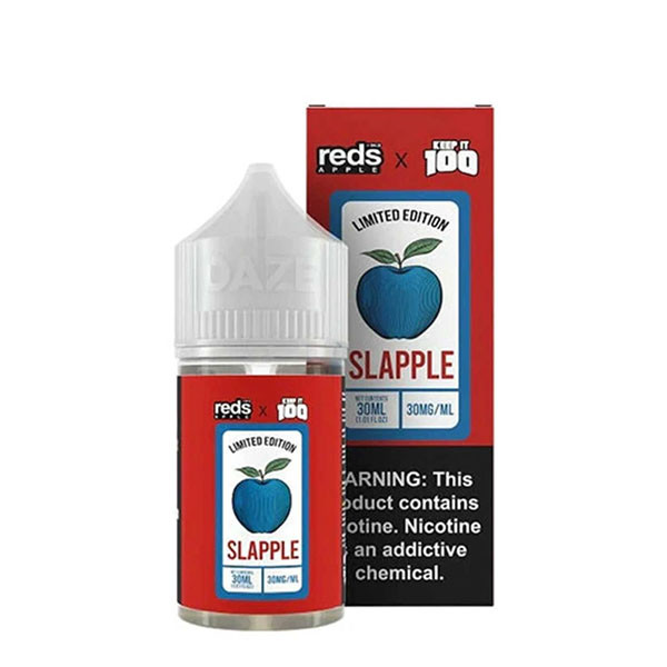 Reds Apple x Keep It 100 Limited Edition Nicotine Salt E-Liquid By 7 Daze 30ML