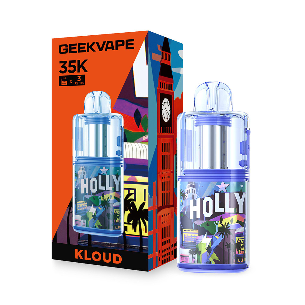 GeekVape Kloud 1000mAh Pod System Starter Kit With 10ML Refillable Cartridge (MSRP $12.99)