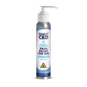 ONLY CBD Pain Relief Gel 5000MG - 4 Fl Oz.