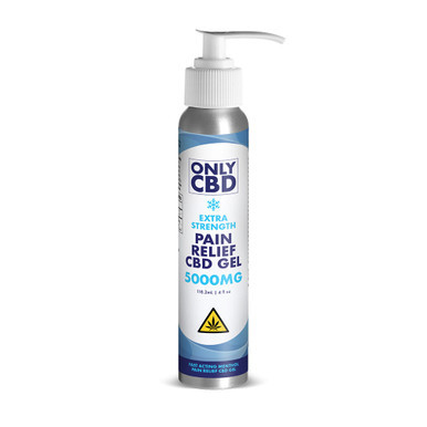 ONLY CBD Pain Relief Gel 5000MG - 4 Fl Oz.