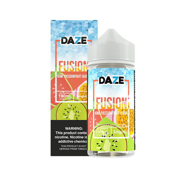 7 Daze Fusion Synthetic Nicotine E-Liquid 100ML