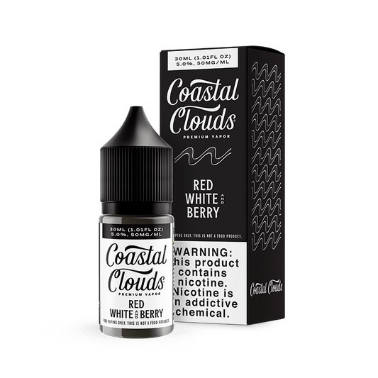Coastal Clouds Premium Vapor Nicotine Salt E-Liquid 30ML