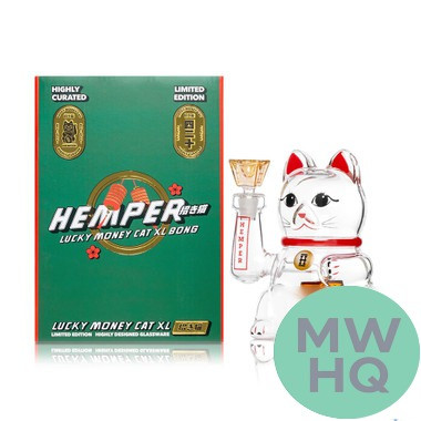 HEMPER Glass Themed XL Bong Water Pipe