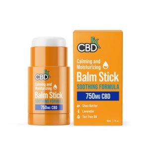 CBDfx 750mg Broad Spectrum CBD Topical Balm Stick 2 fl. oz.