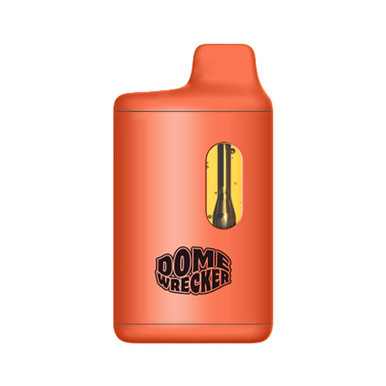 Dome Wrecker Powered By HiXotic Delta THCA + Liquid Diamonds + THCP CDT Disposable Vape 5G - Display of 5