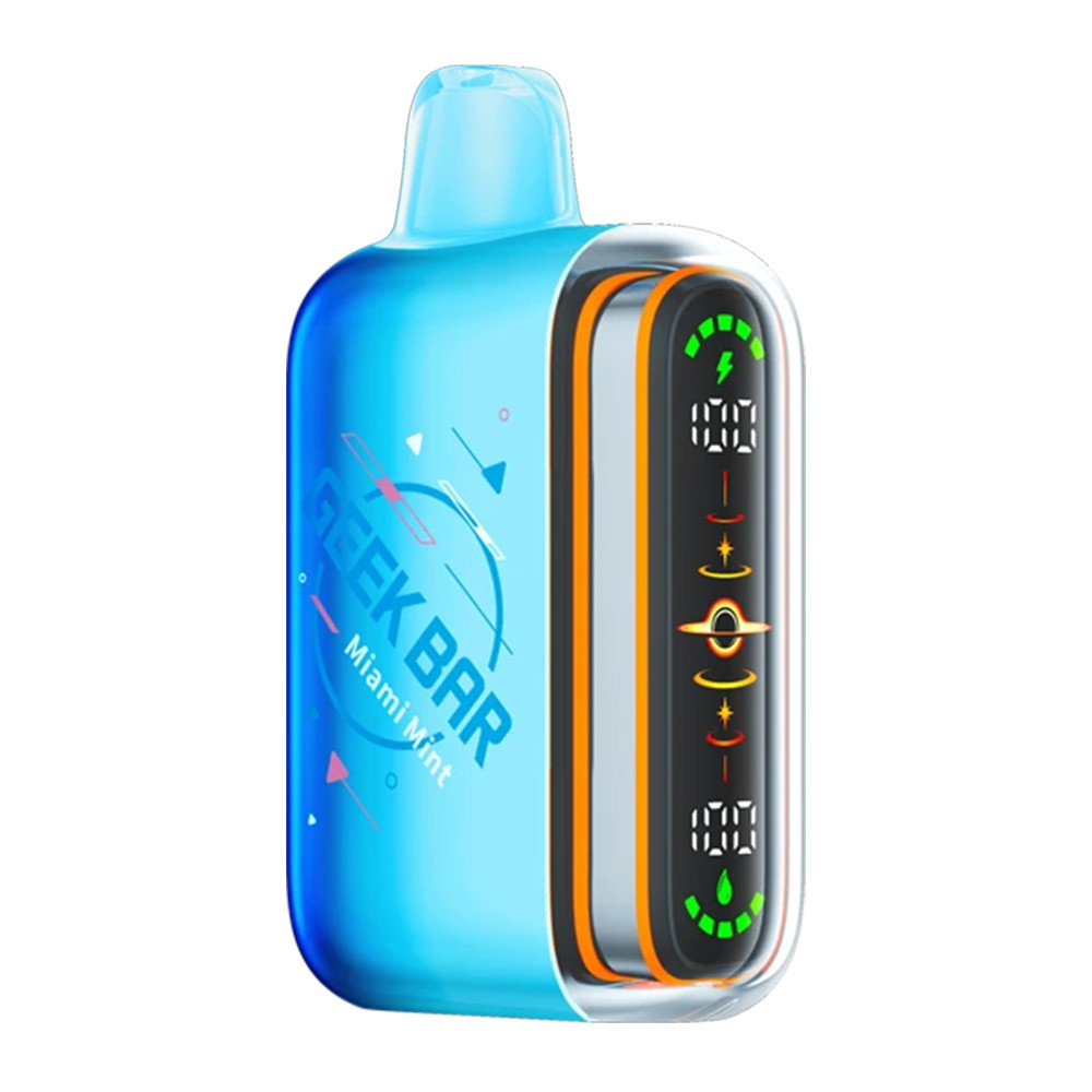 Geek Bar Pulse 2 25K Puffs 16ML Disposable Device With Dome Full Screen - Display of 5 - TEXAS COMPLIANT (MSRP $29.99 Each)