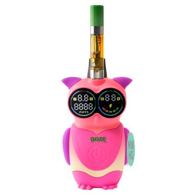 Ooze Hoot Character 650mAh Dual 510 Cartridge Device Battery With Digital Screen