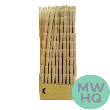 RAW Cone Rolling Papers - Pre-Rolled 1 1/4 Size Cones - Box of 900