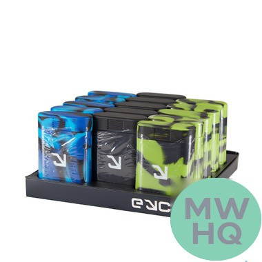 EYCE Solo Silicone Dugout Smoking System - Assorted Colors - Display of 15
