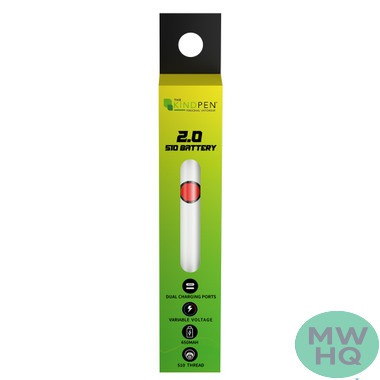 The Kind Pen 2.0 650mAh Variable Voltage 510 Thread Battery