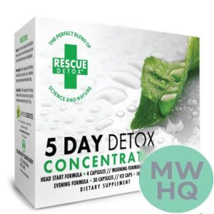 Rescue Detox 5 Day Permanent Detox Capsules Kit