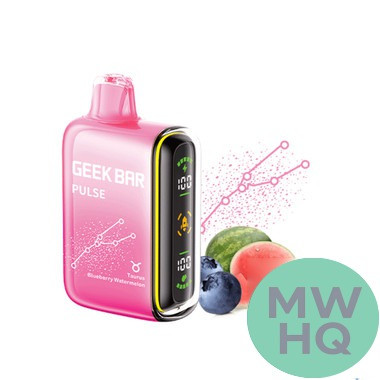 Geek Bar Pulse 16ML 15K Puffs Disposable Device With Battery & E-Liquid Full Screen - Display of 5