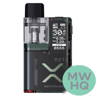 MOTI X Play 900mAh Pod System Starter Kit With 2ML Refillable Pod