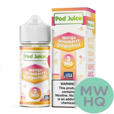 POD Juice Nicotine E-Liquid 100ML